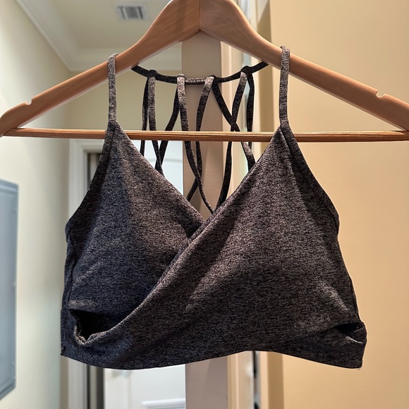 Electric Yoga Cross Chest Sports Bra Grey Size:S - Picture 5 of 7